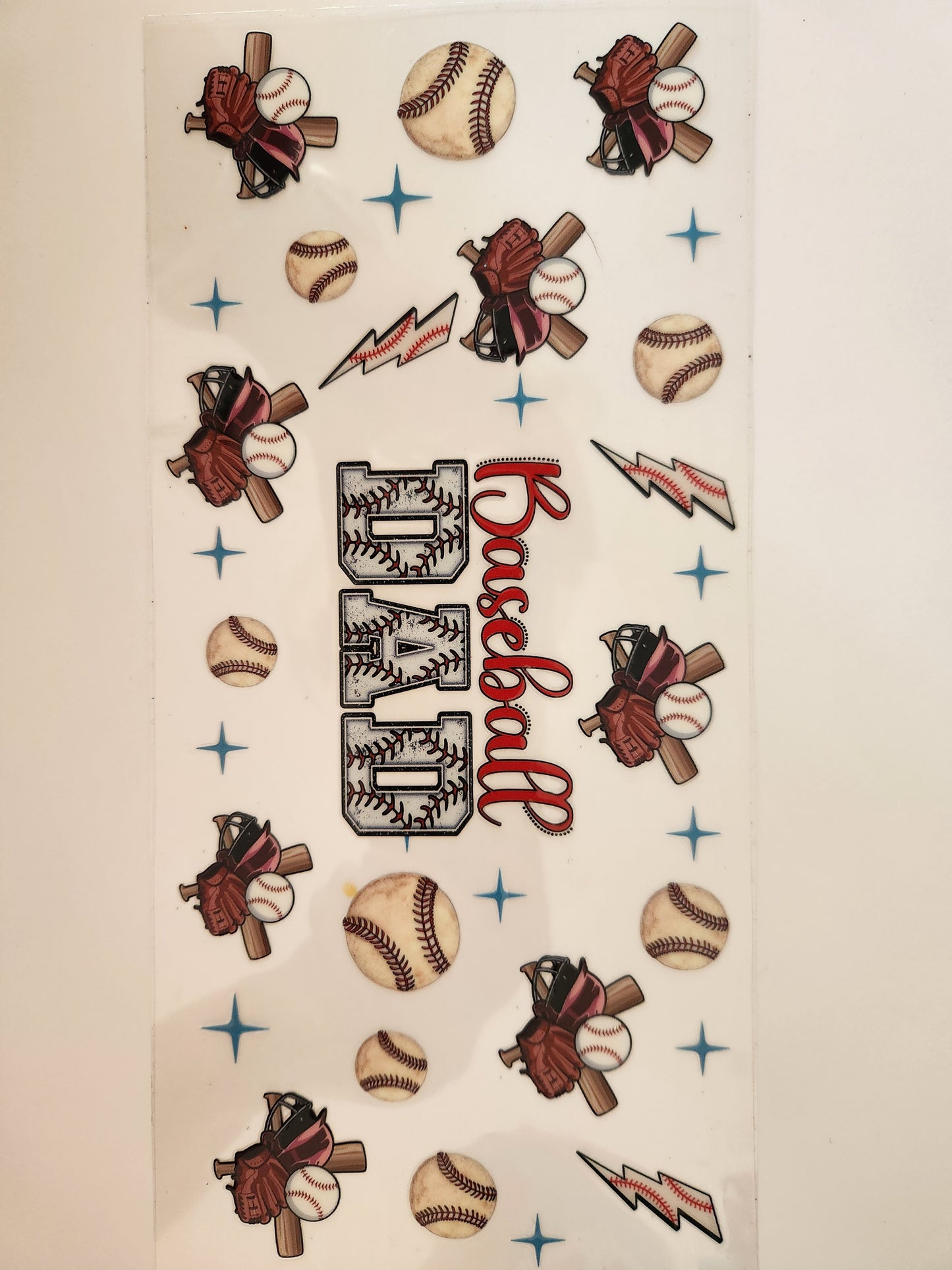 Cup Wrap- Baseball Dad