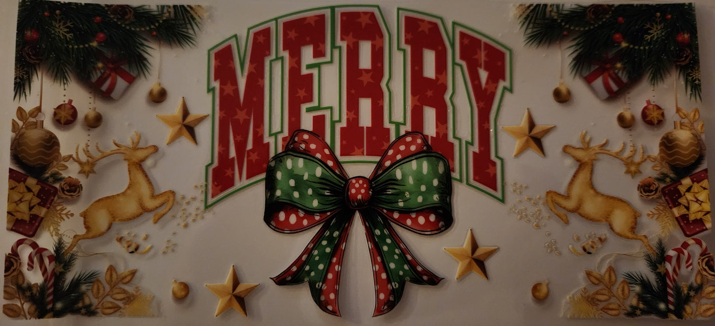 UVDTF 16oz Wrap- Merry