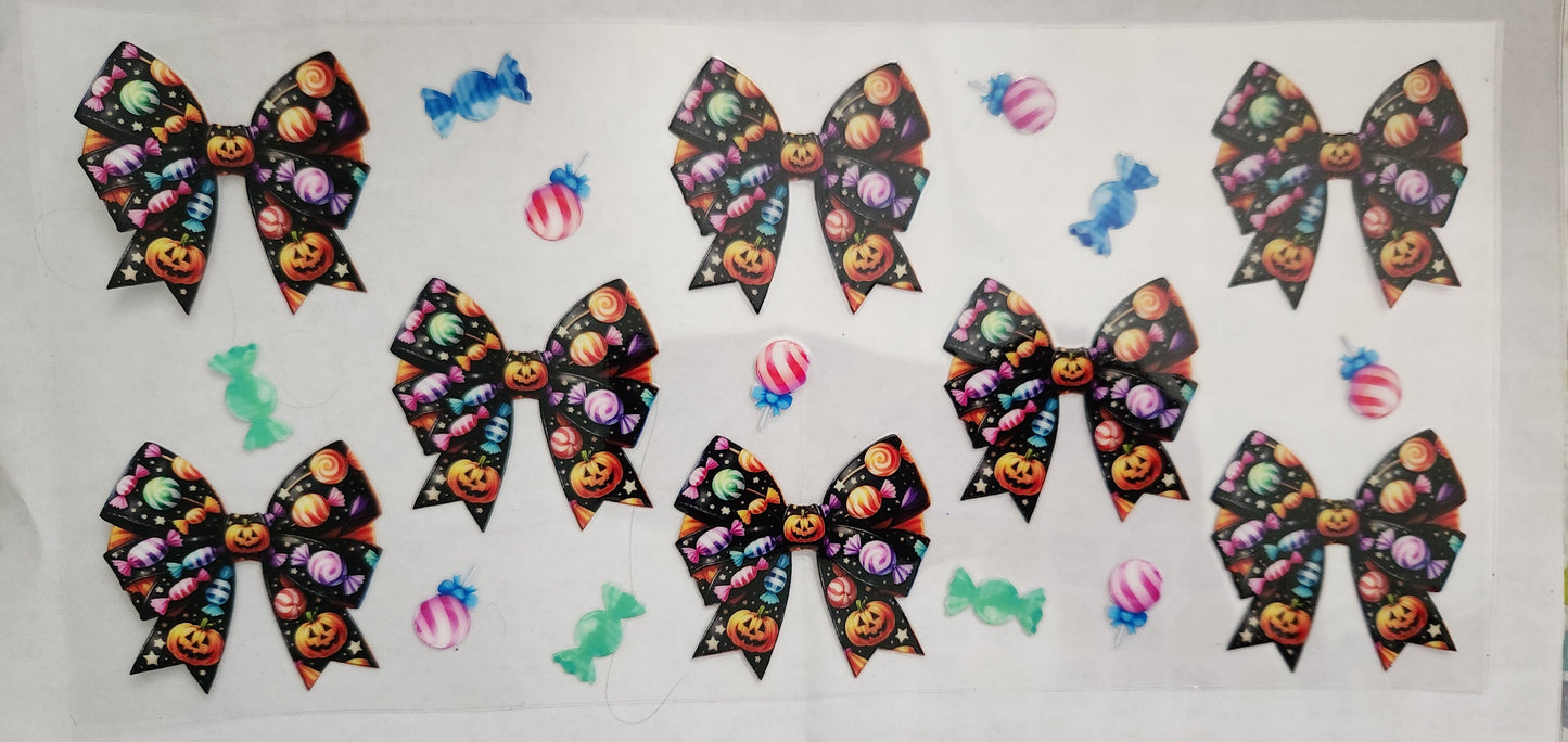 UVDTF Wrap Decal - Halloween Bows