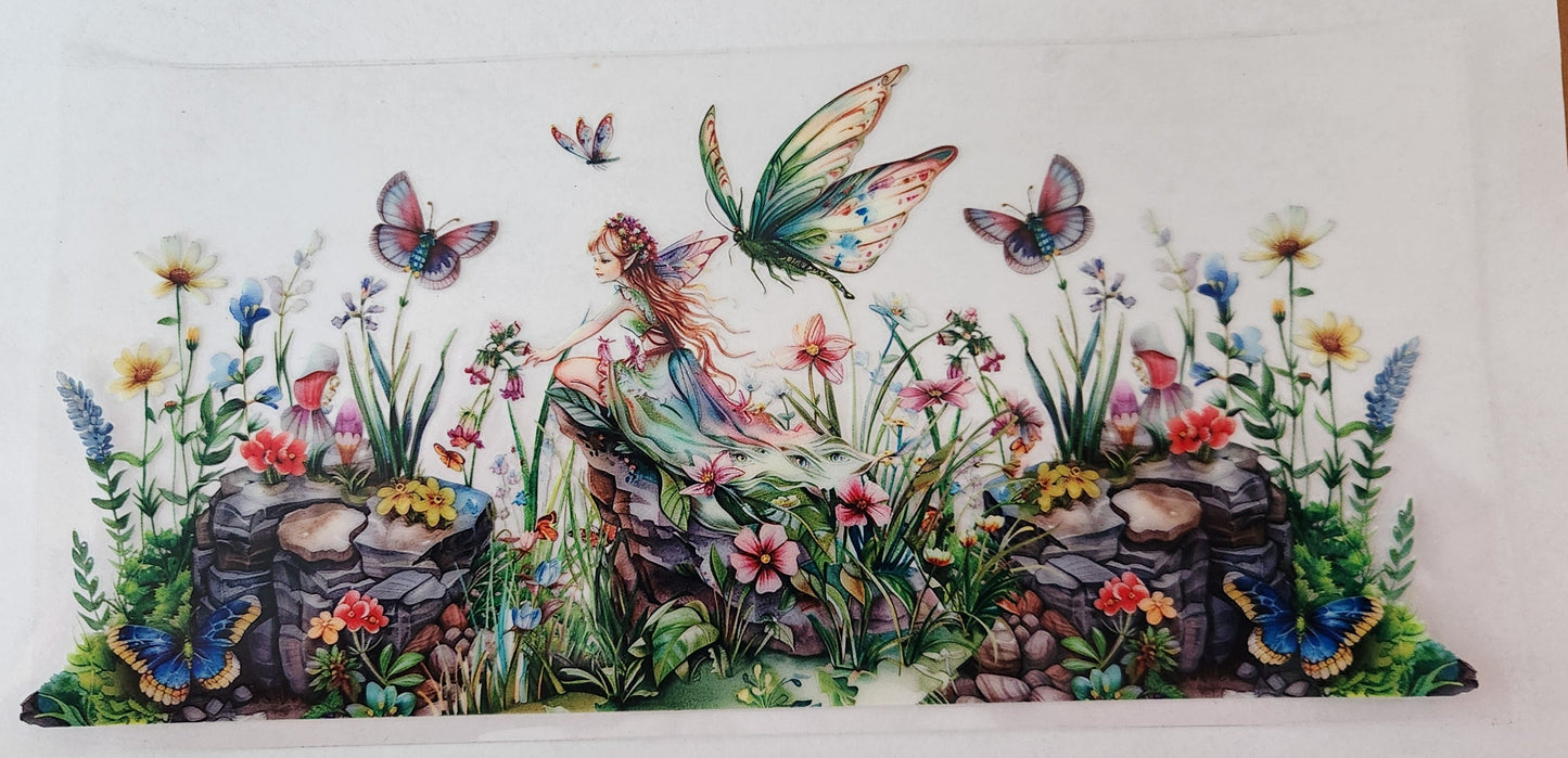 UVDTF Wrap 16oz- Fairy & Butterflies