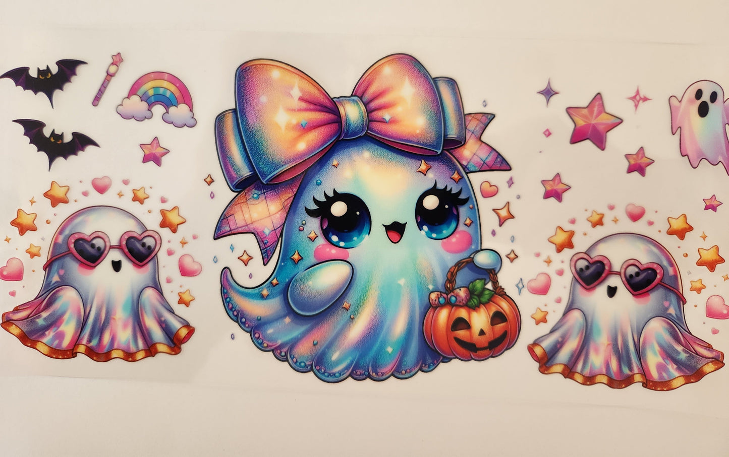 UVDTF 16oz Wrap- Cute Ghosty