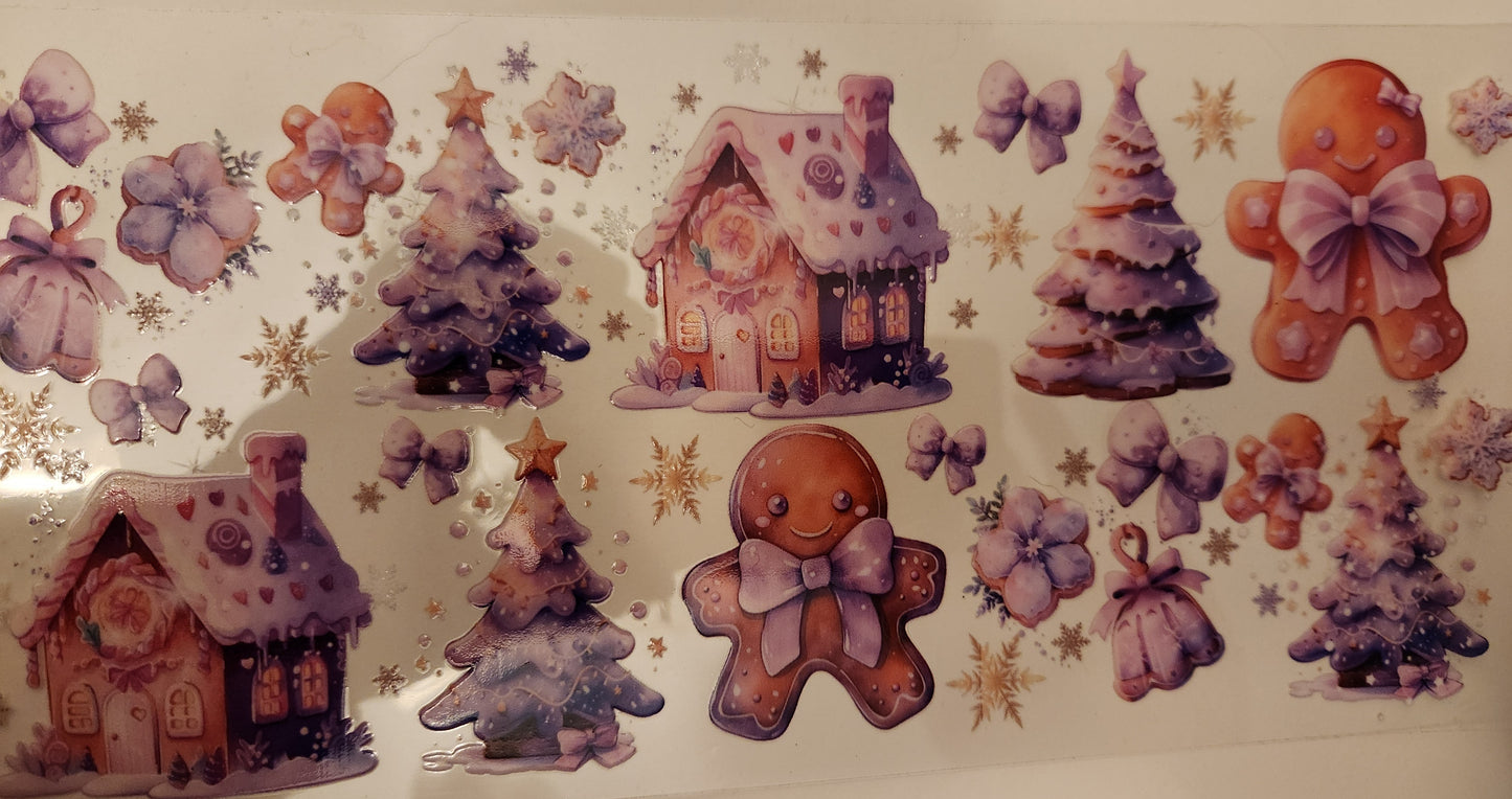 Cup Wrap- Gingerbread