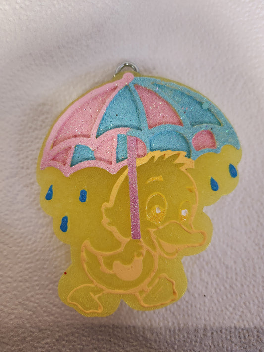 Custom Freshie- Duck with Umbrella