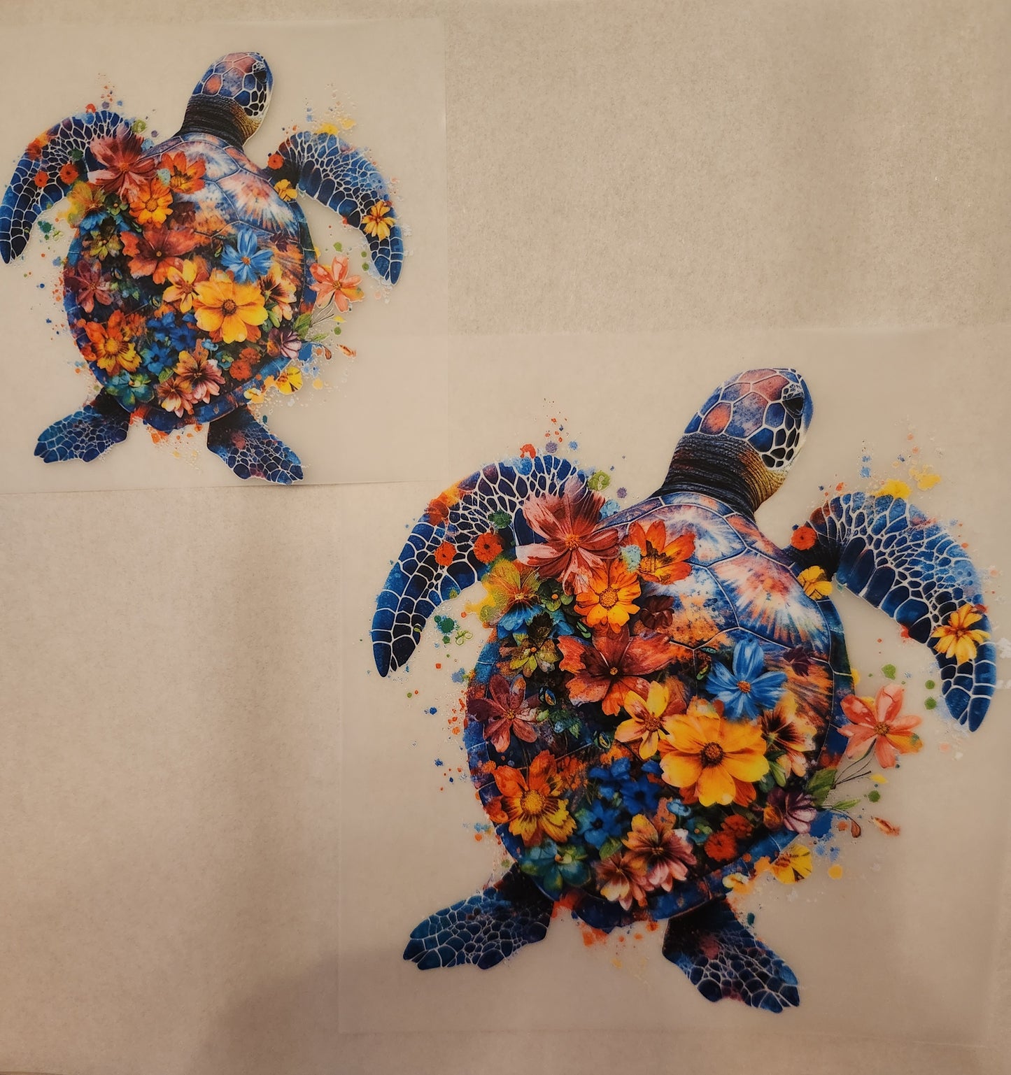 Child Size & Pocket Heat Transfer- Turtle