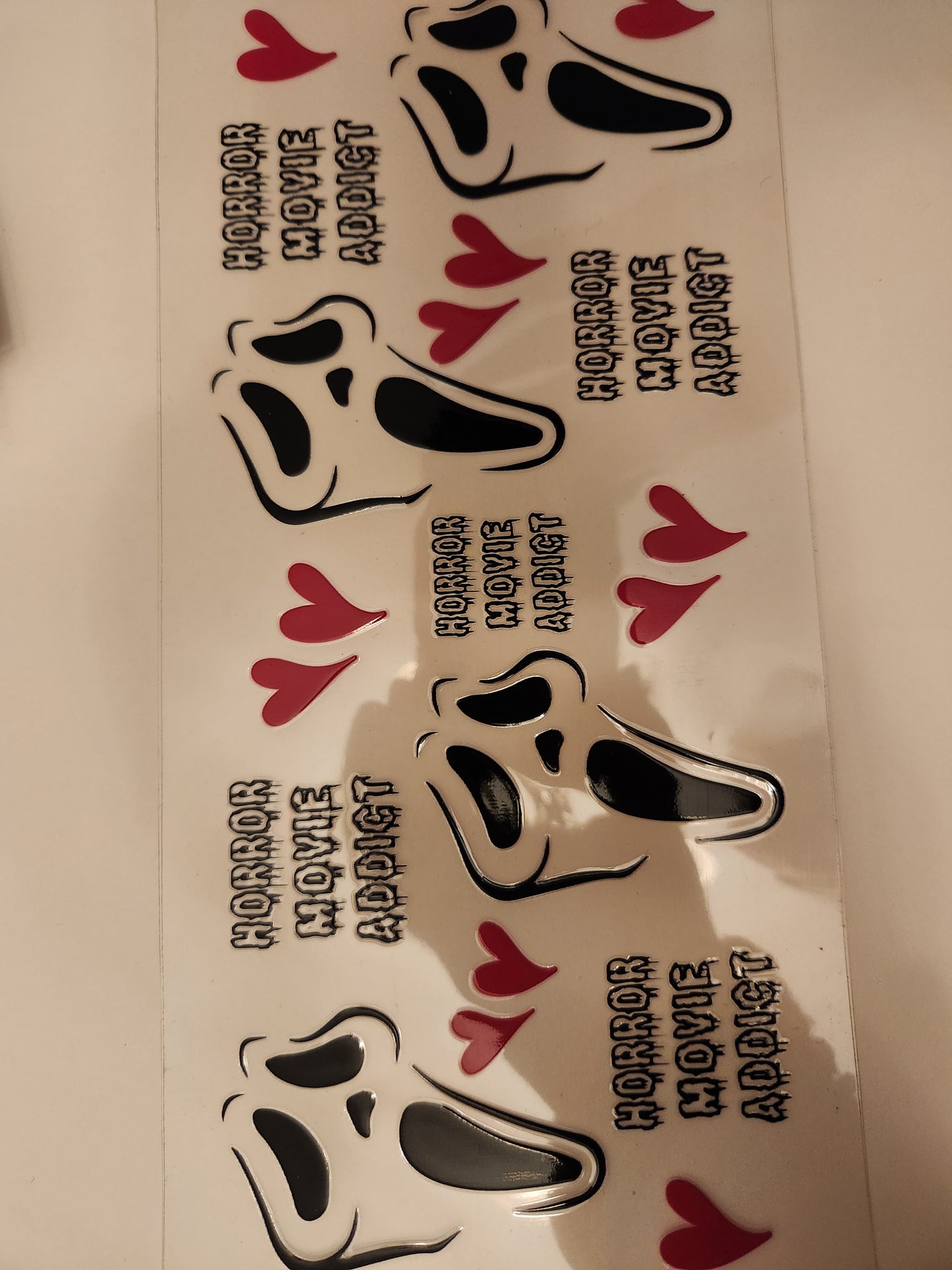 Cup Wrap- Ghost Face