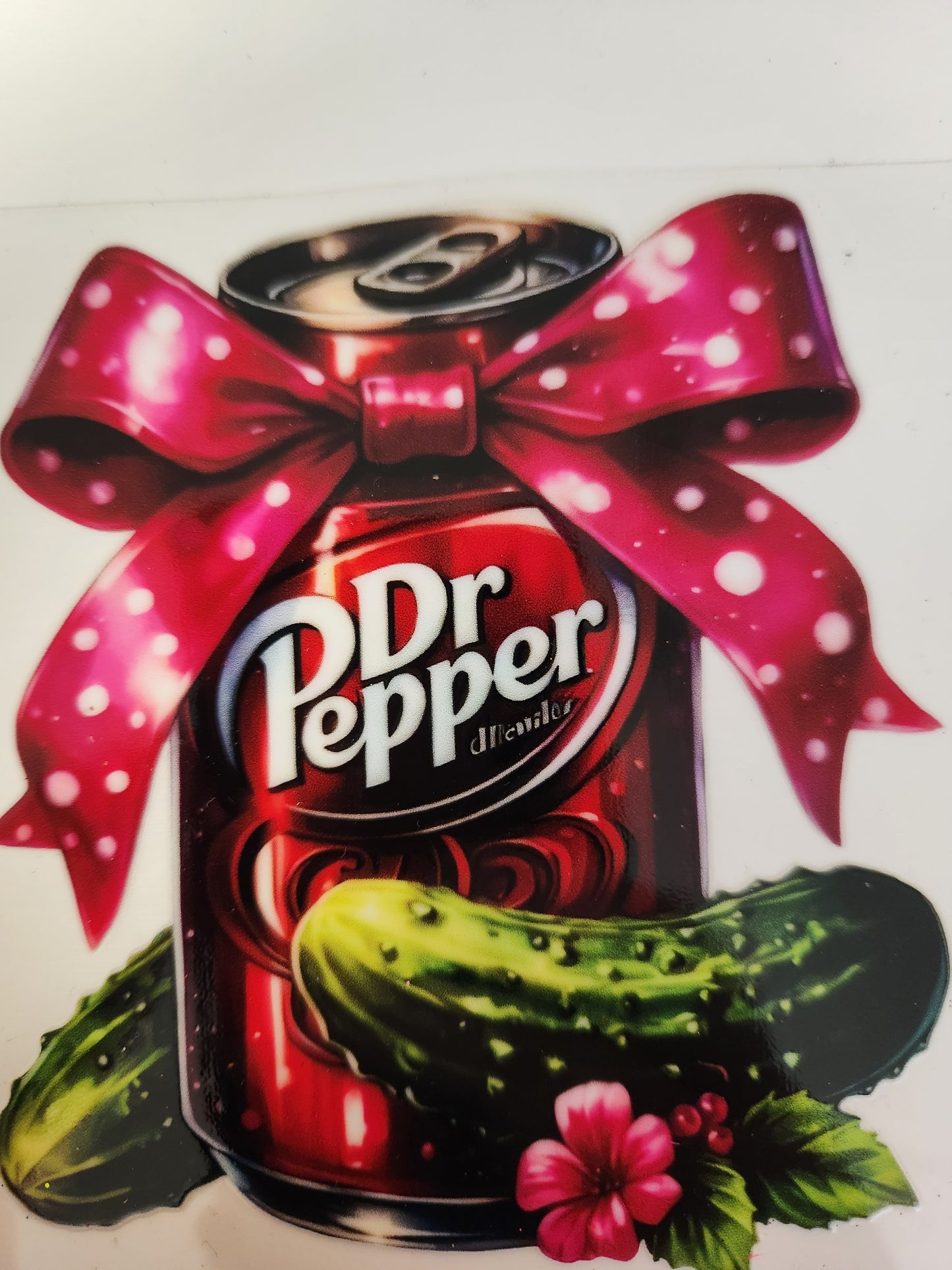 UVDTF Decal Cup Wrap- Dr P. W/ Pickle