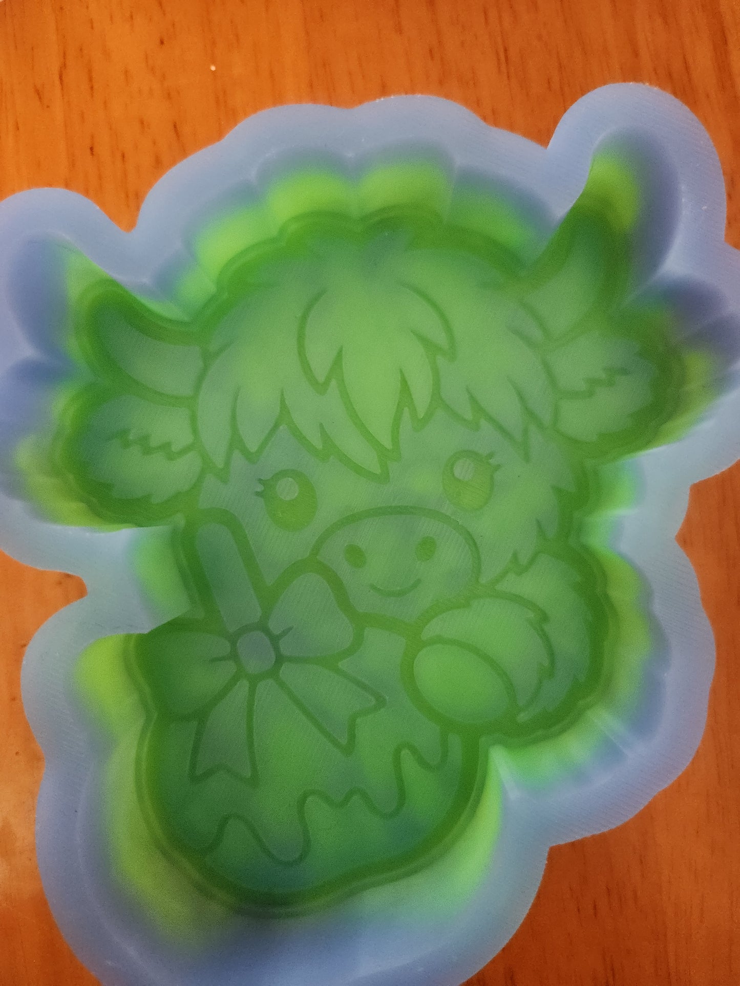 Custom Freshie- Candy Apple Cow Cutie