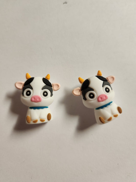 3D Silicone Focal- Boy Cow