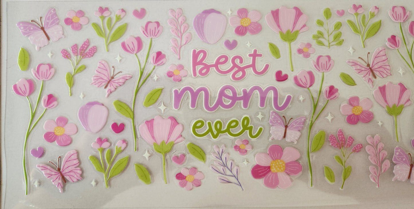 UVDTF Cup Wrap Best Mom Ever