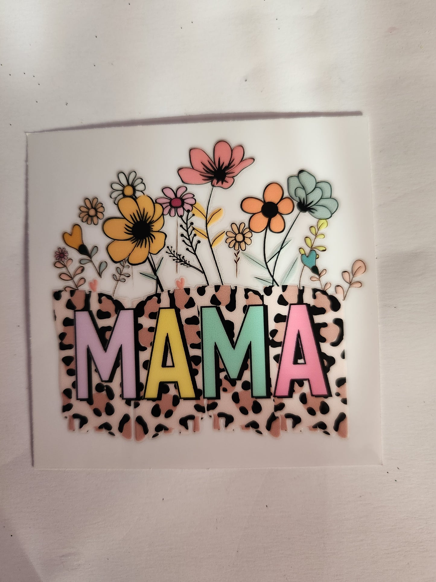 UVDTF Decal- Mama