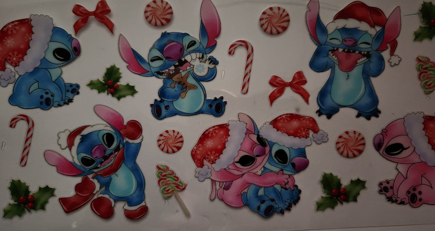 Cup Wrap- Stitch & Angel
