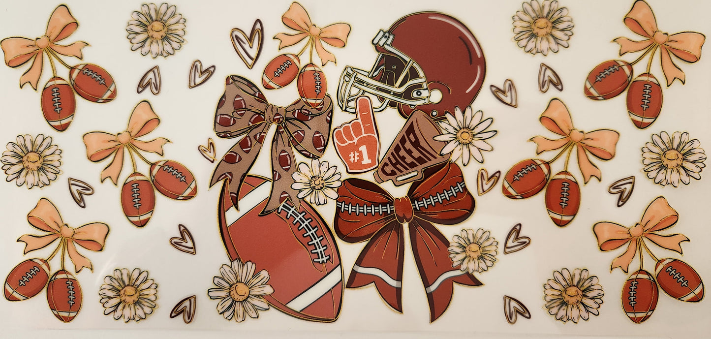 UVDTF 16oz Wrap- Football Love