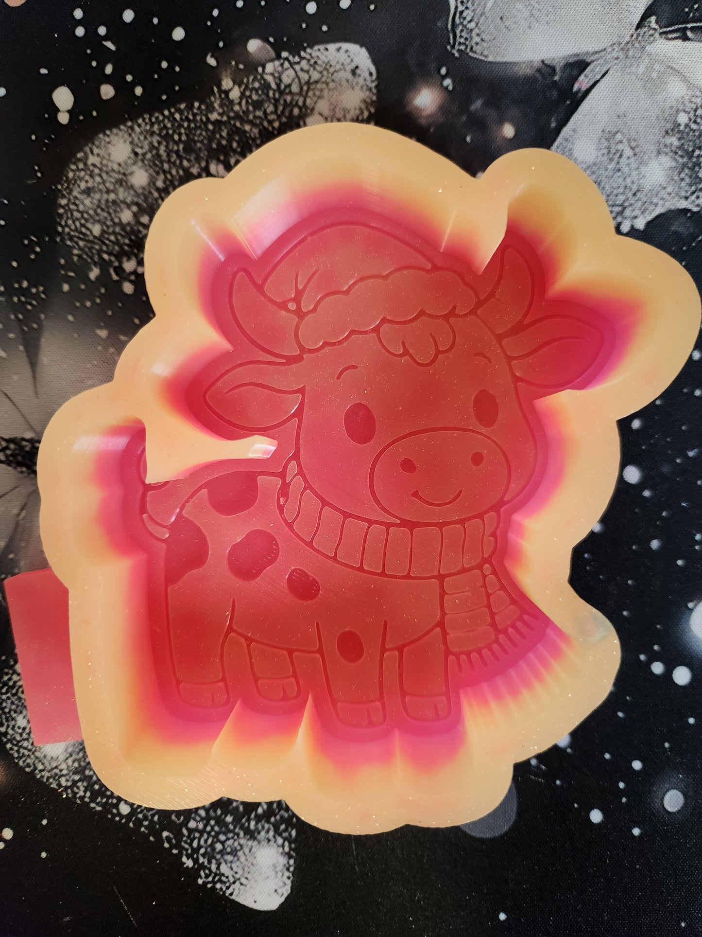 Custom Freshie- Christmas Moo Moo