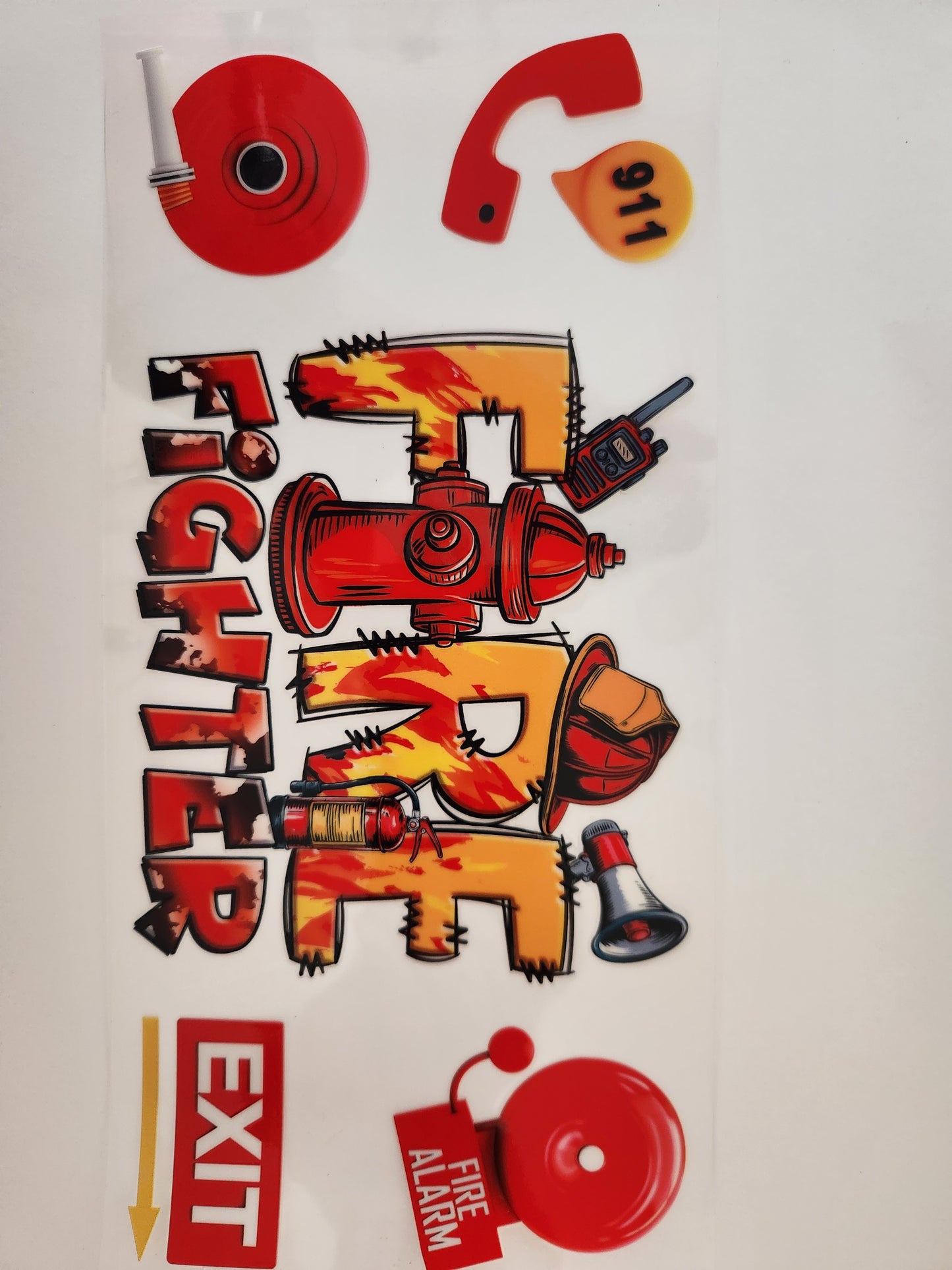 Cup Wrap- Firefighter