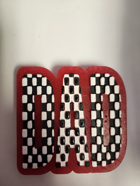 Custom Freshie- Checkered Dad
