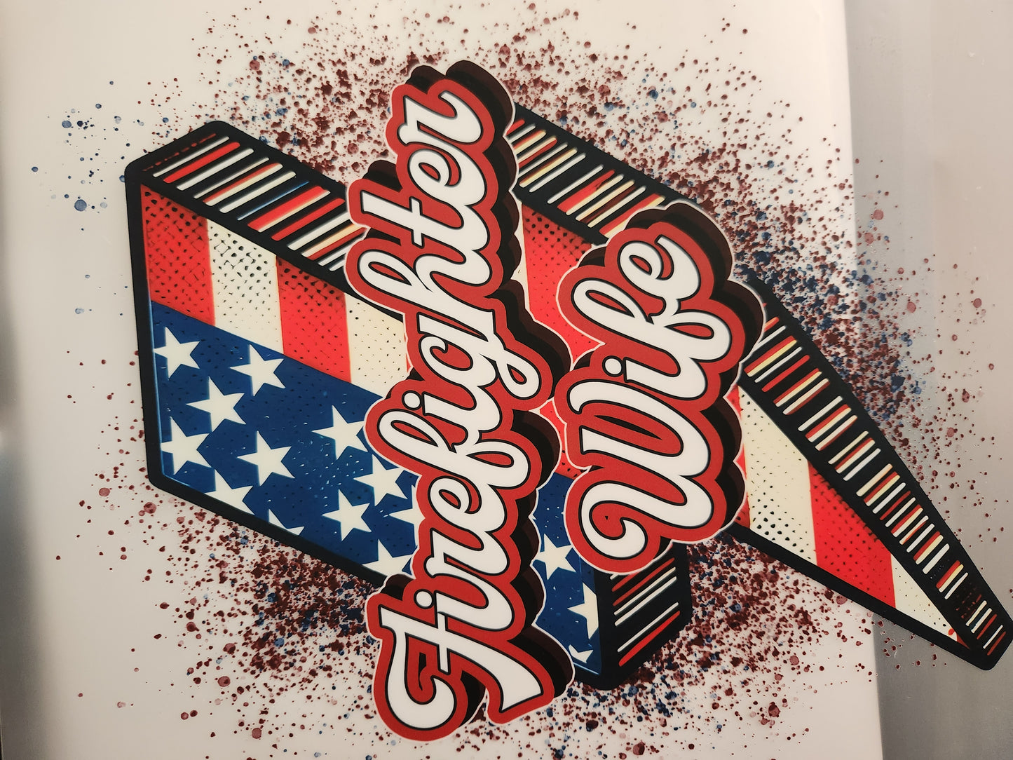 Heat Transfer- Firefighter Wife