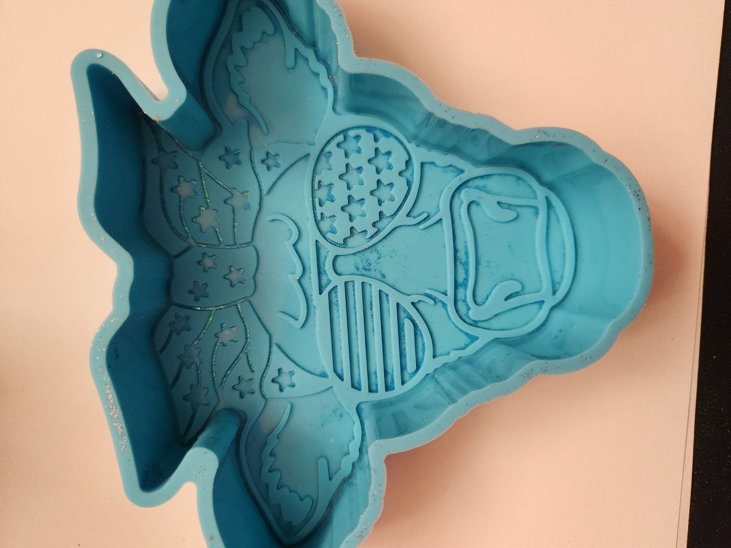 Custom Freshie- Patriotic Cow