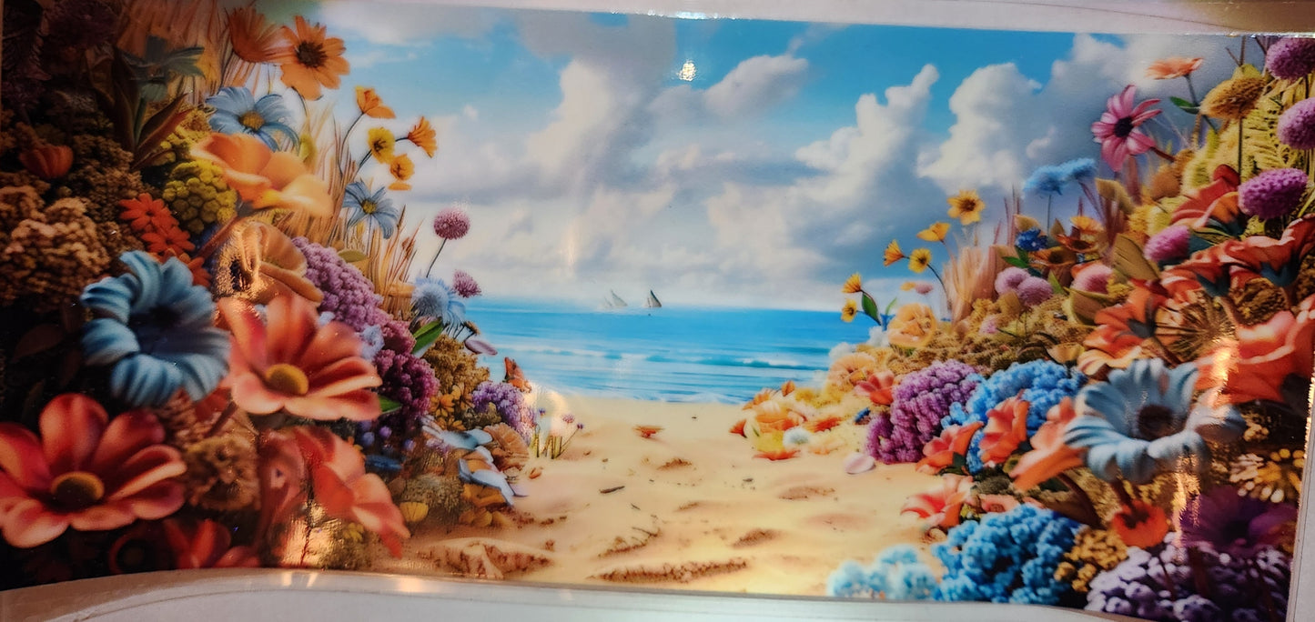 UVDTF Wrap- Beach Scene