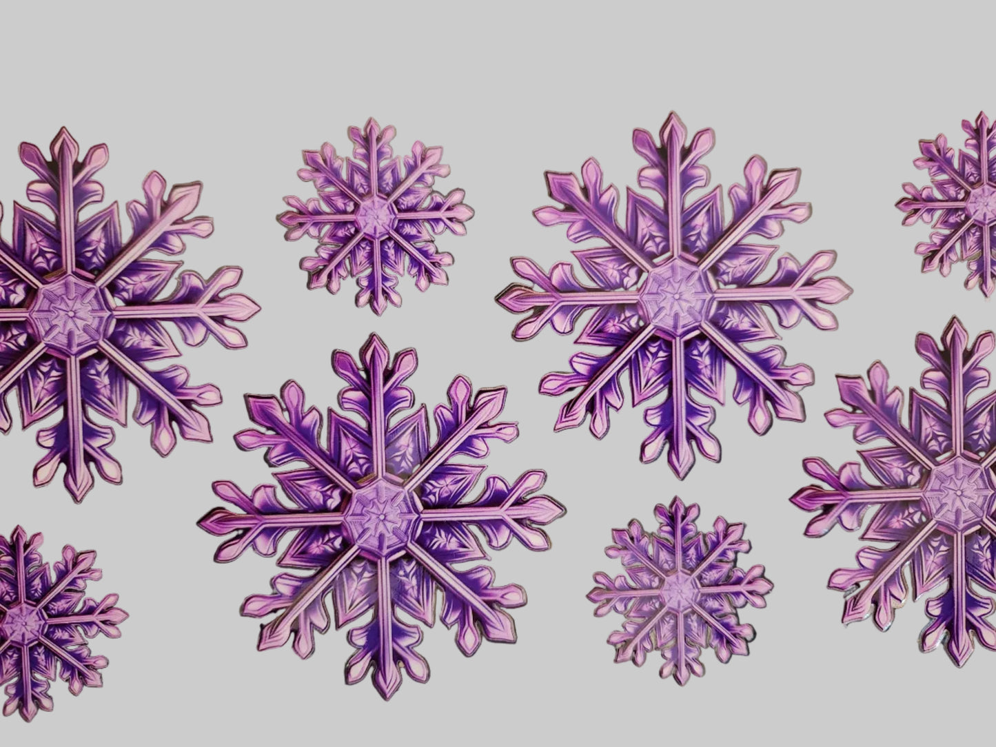 UVDTF 16oz Wrap- Snowflake