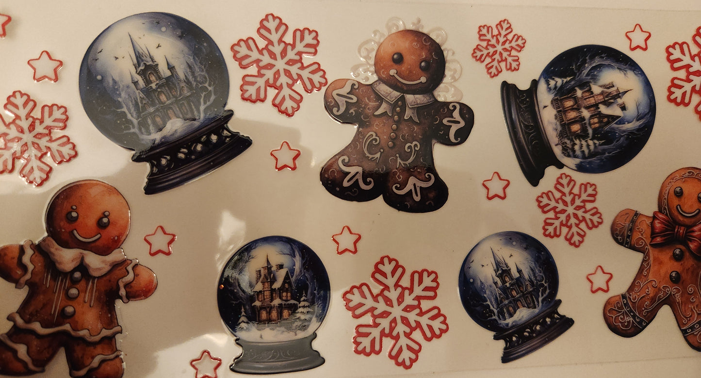 Cup Wrap- Snowglobe