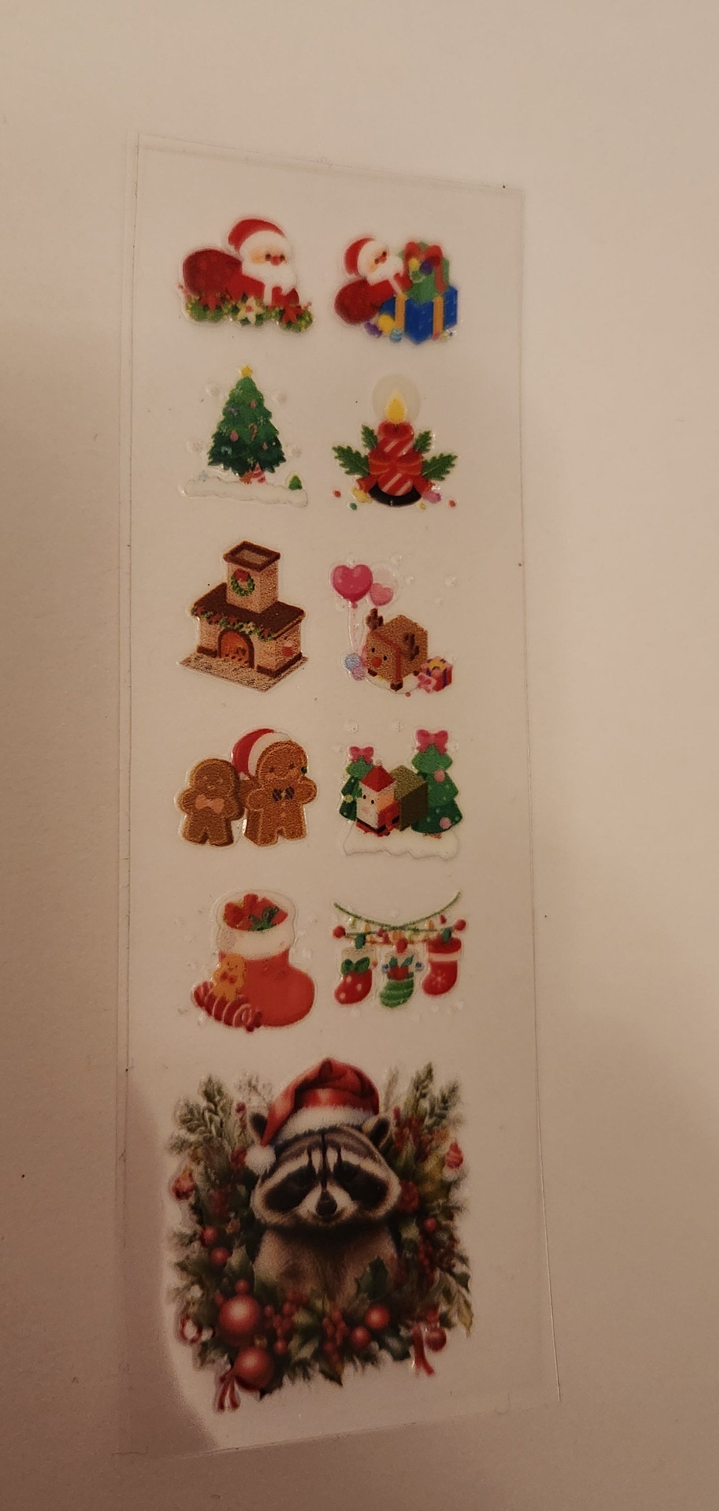UVDTF Pen Wrap- Christmas (single)