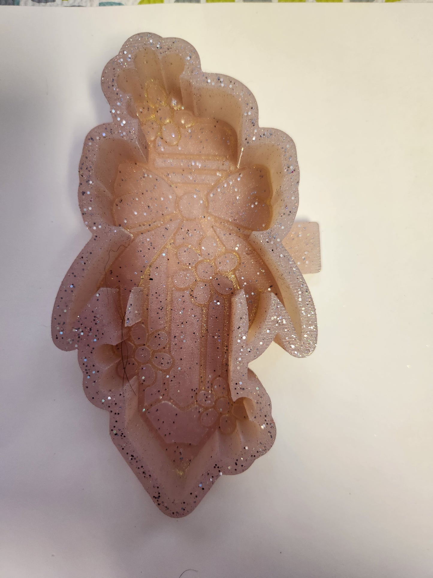 DESTASH MOLD- Teacher Pencil with bow