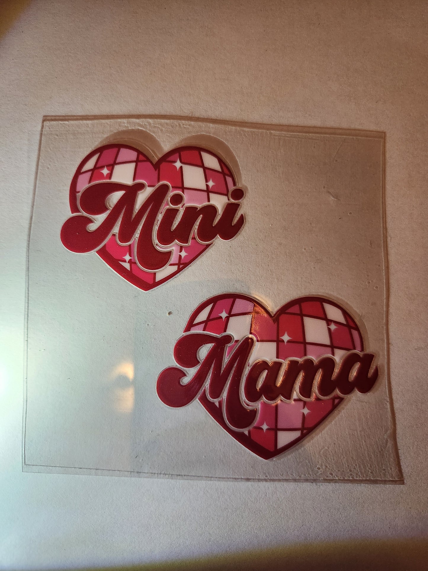 UVDTF Decal- Mini & Mama
