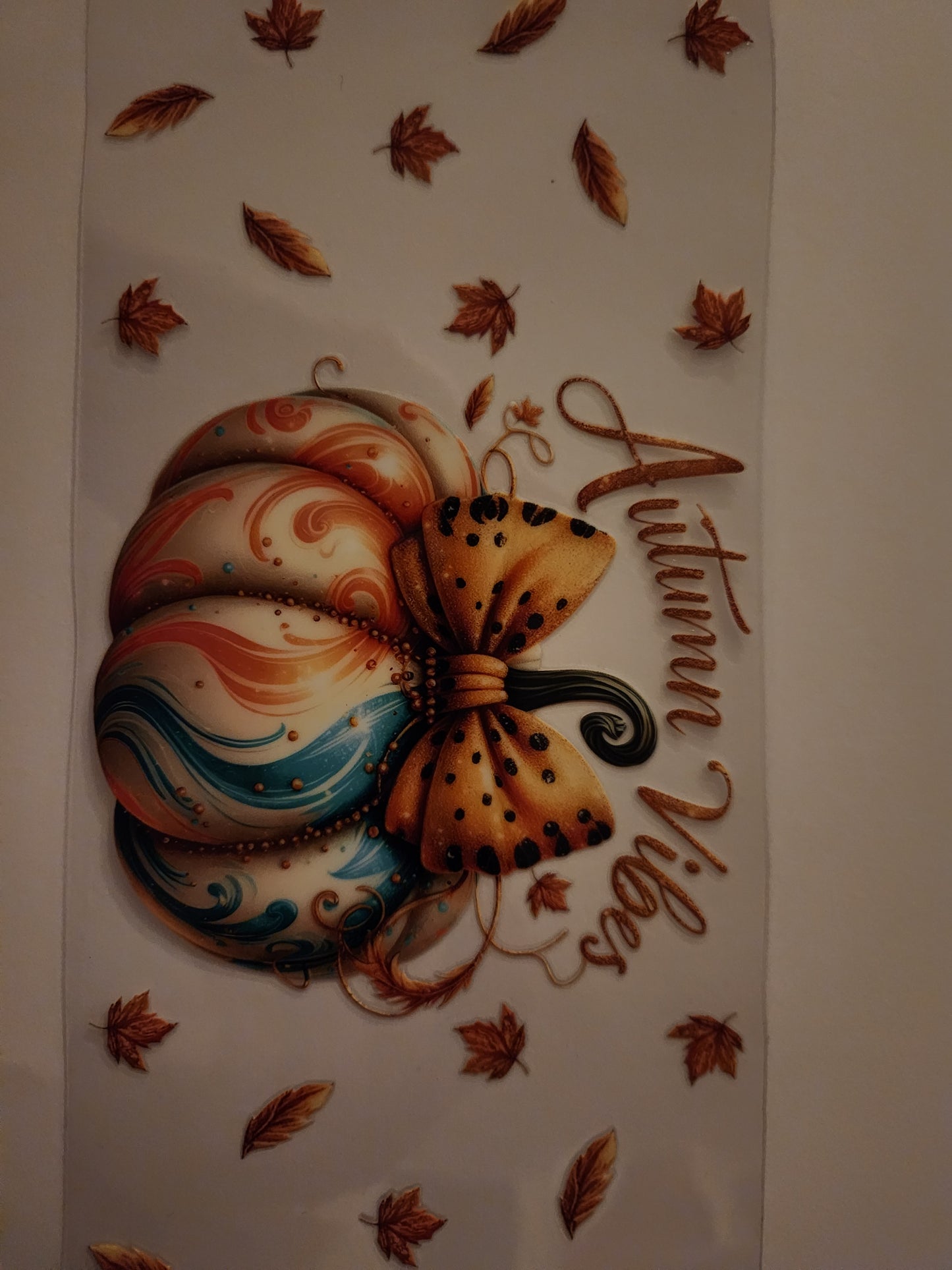 Cup Wrap- Autumn Pumpkin