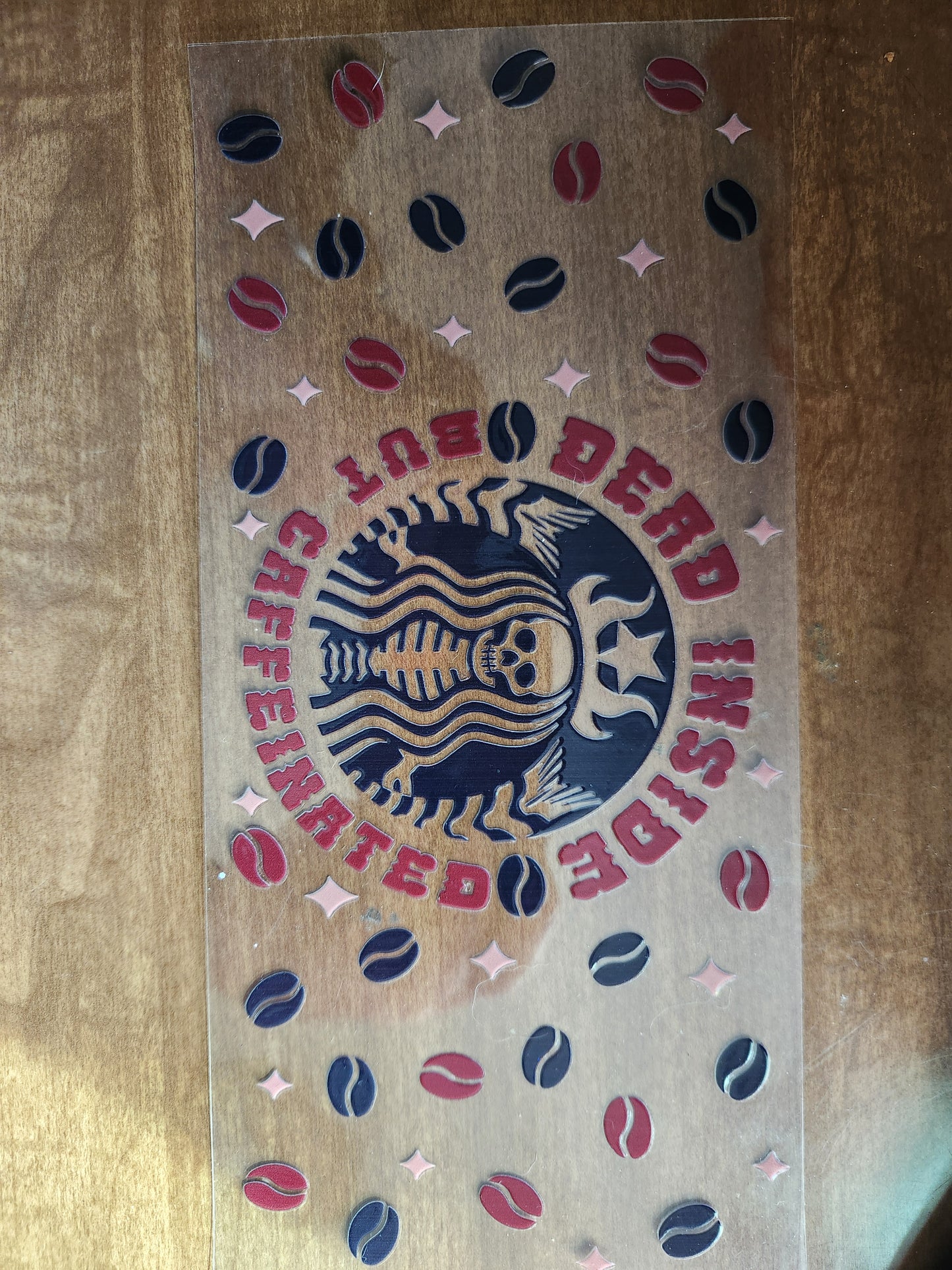 Cup Wrap- Dead Inside