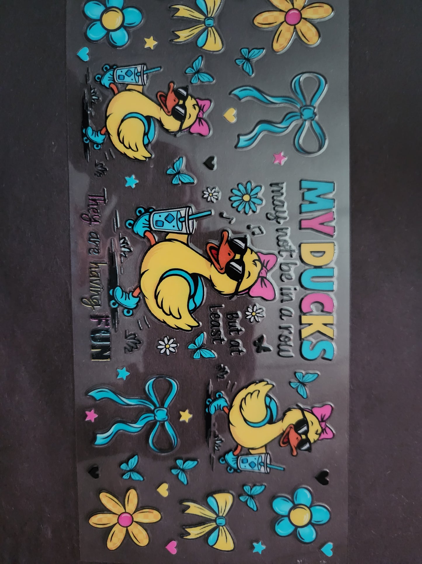 Cup Wrap- All My Ducks