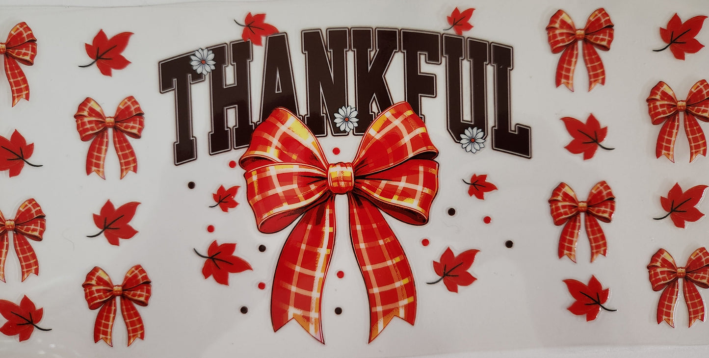 Cup Wrap- Thankful
