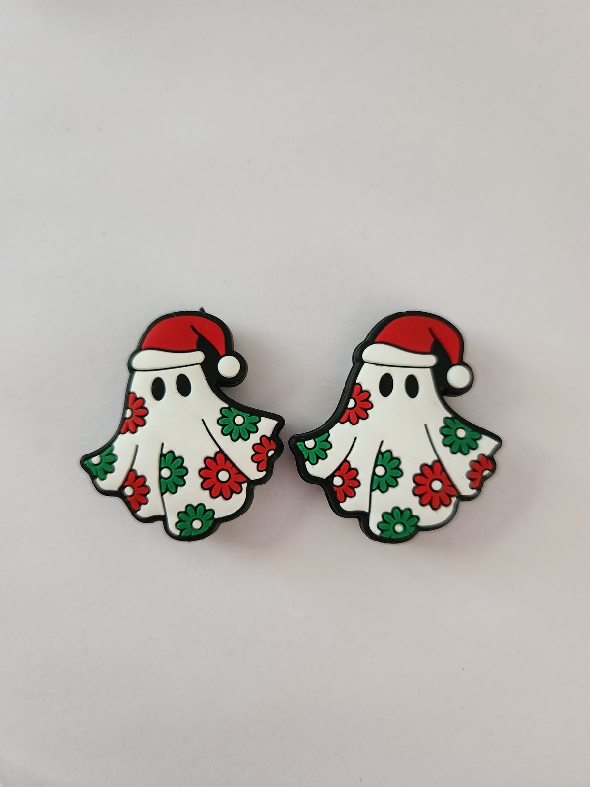 2D Silicone Focal- Festive Ghost