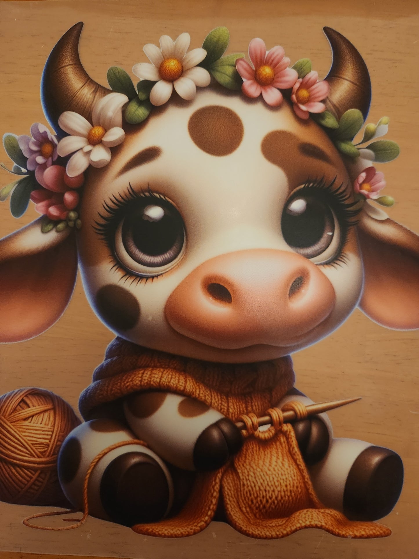 Heat Transfer- Cute Cow