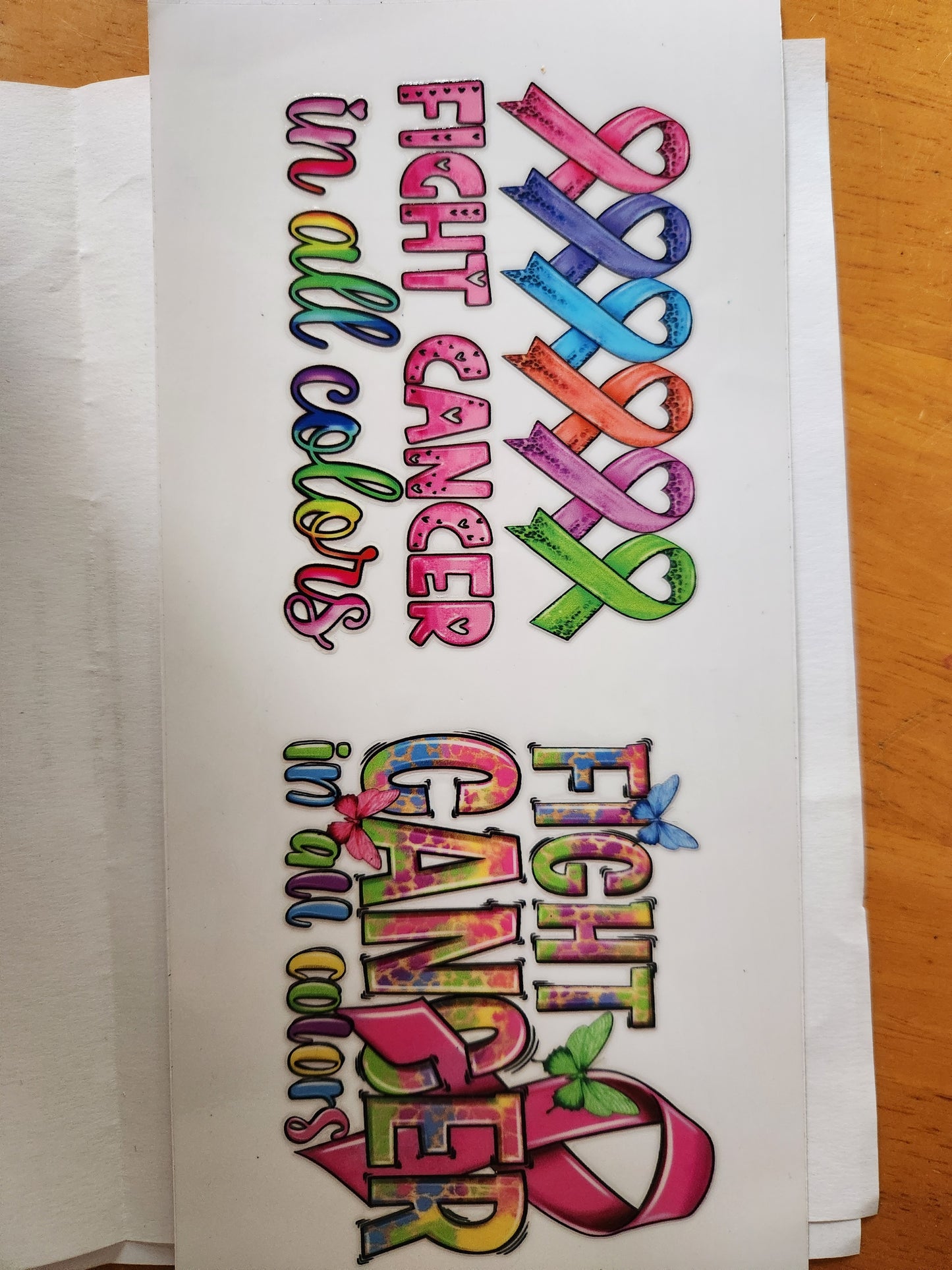 Cup Wrap- Fight Cancer