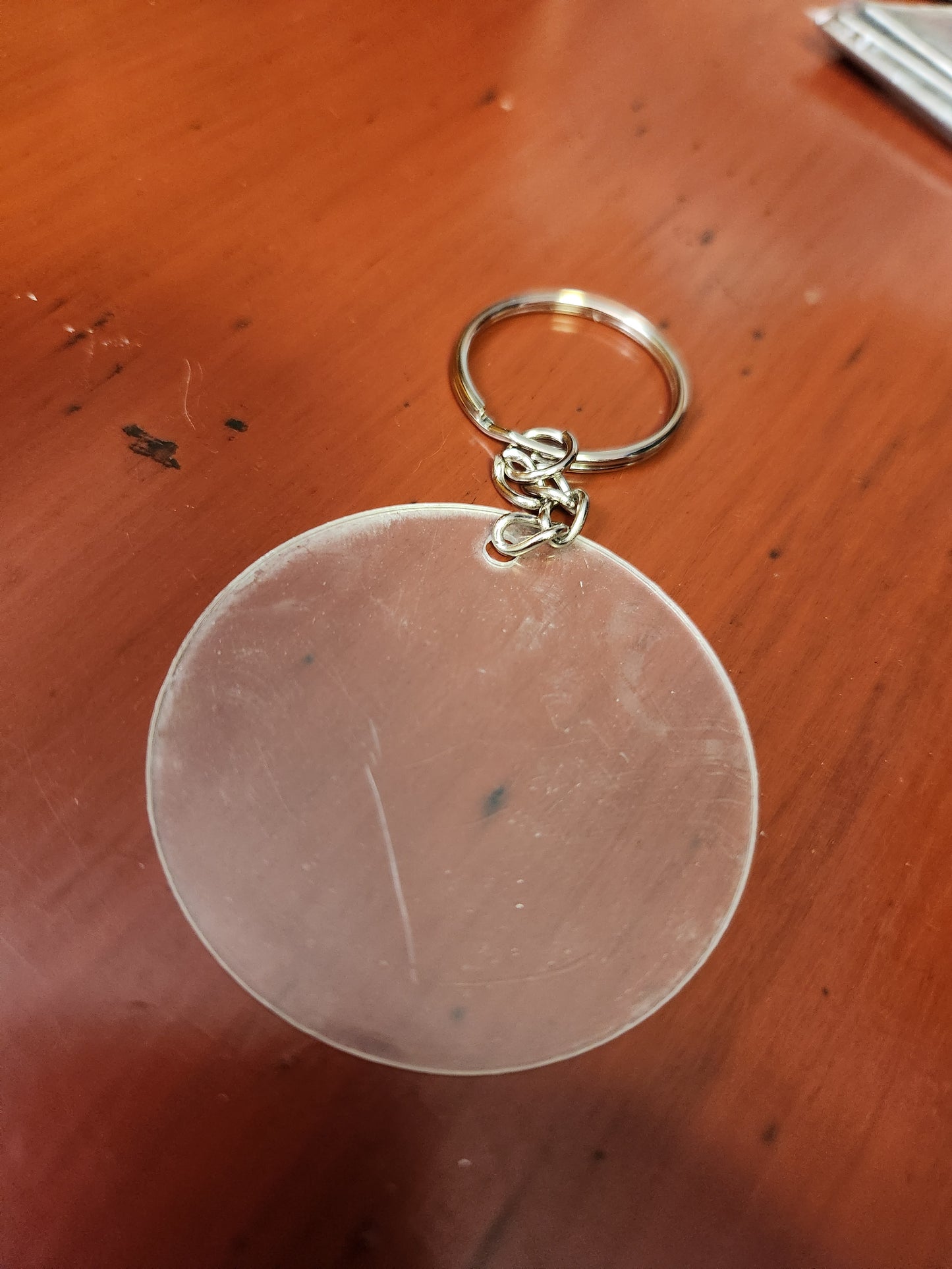 Custom Round acrylic keychain
