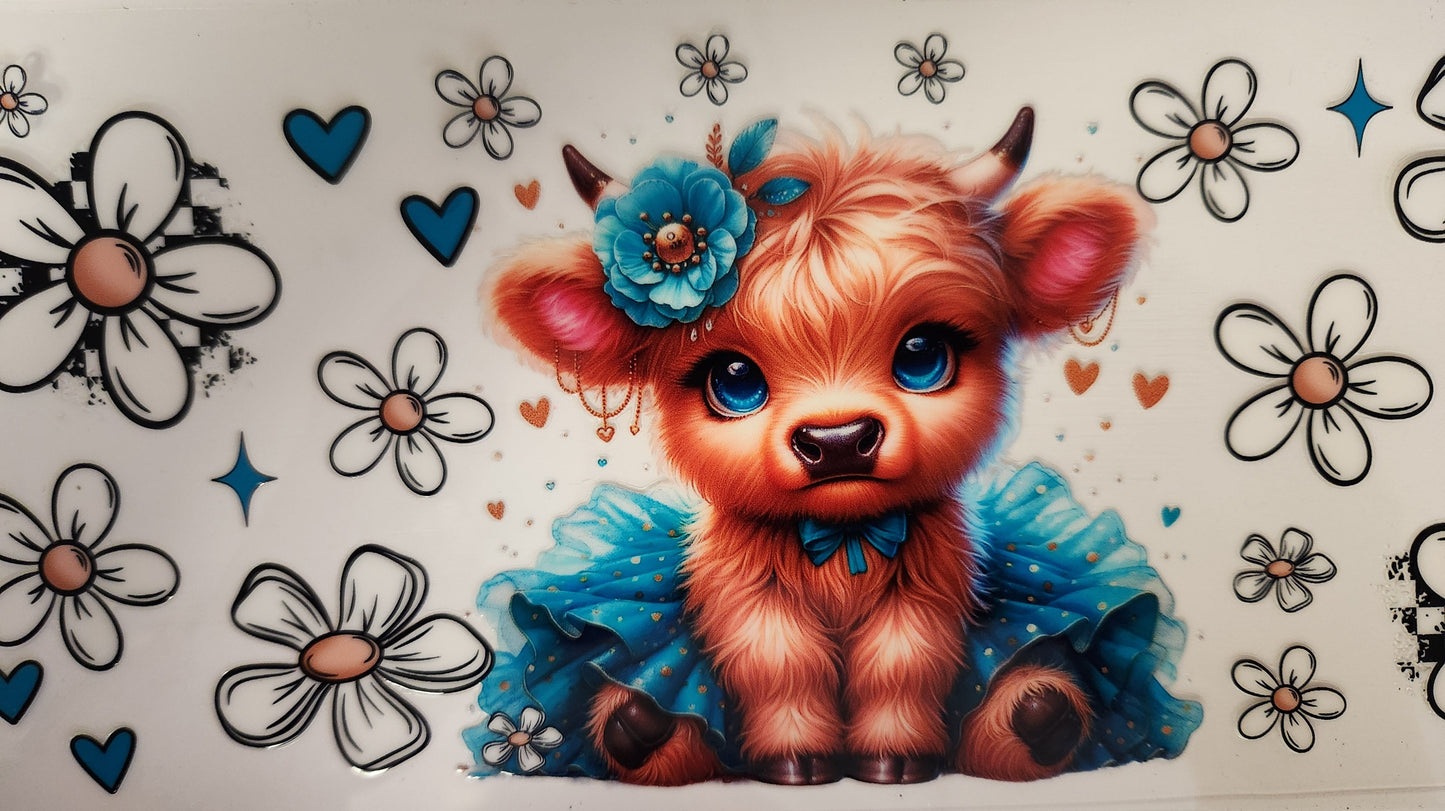 UVDTF 16oz Wrap- Cow