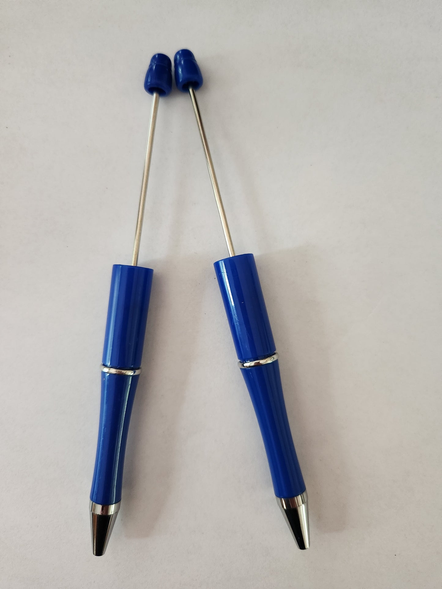Beadable Pen Blanks- Royal Blue