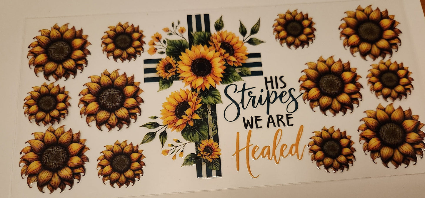 UVDTF Wrap 16oz- We Are Healed