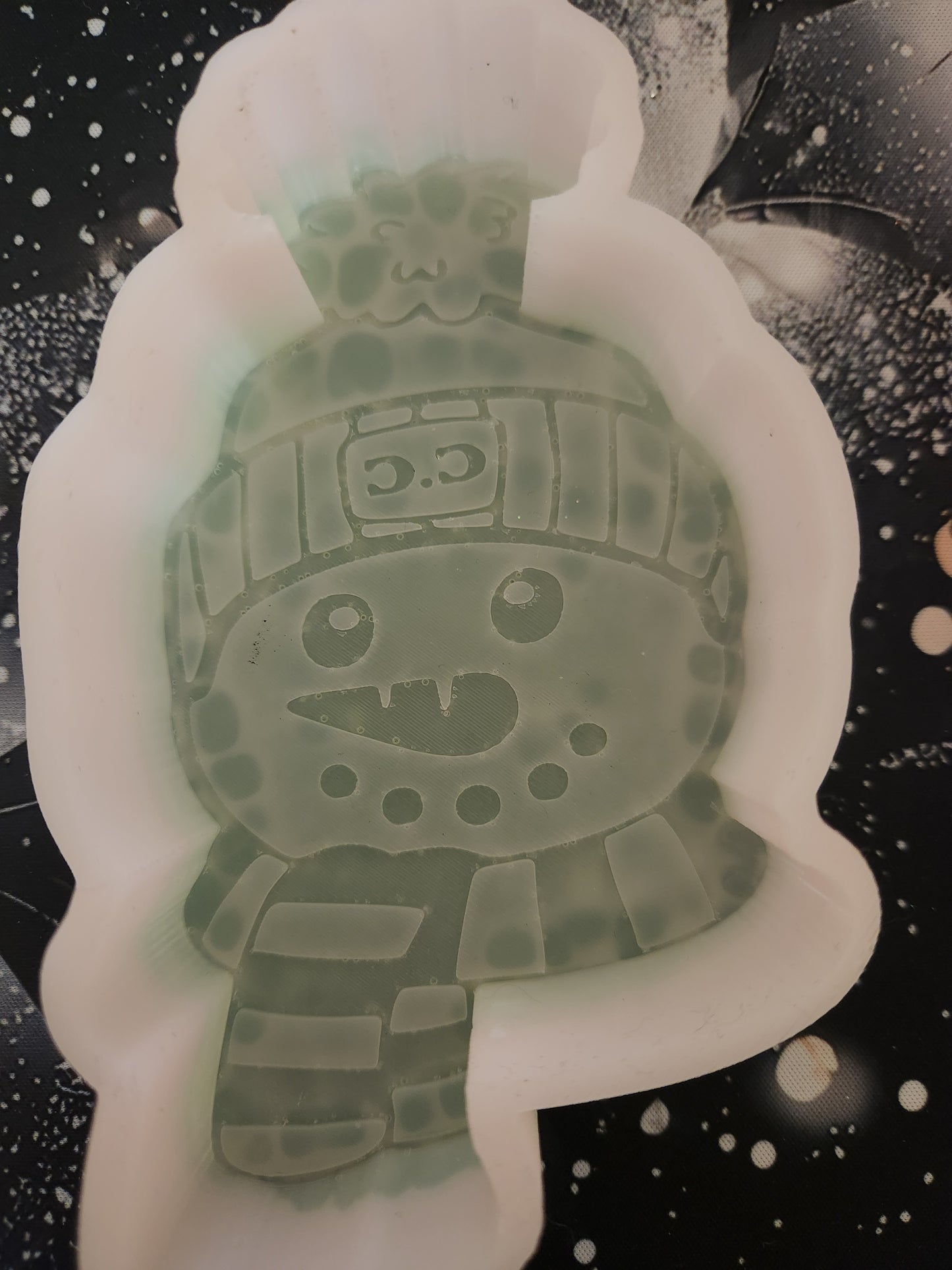 Custom Freshie- Snowman Scarf