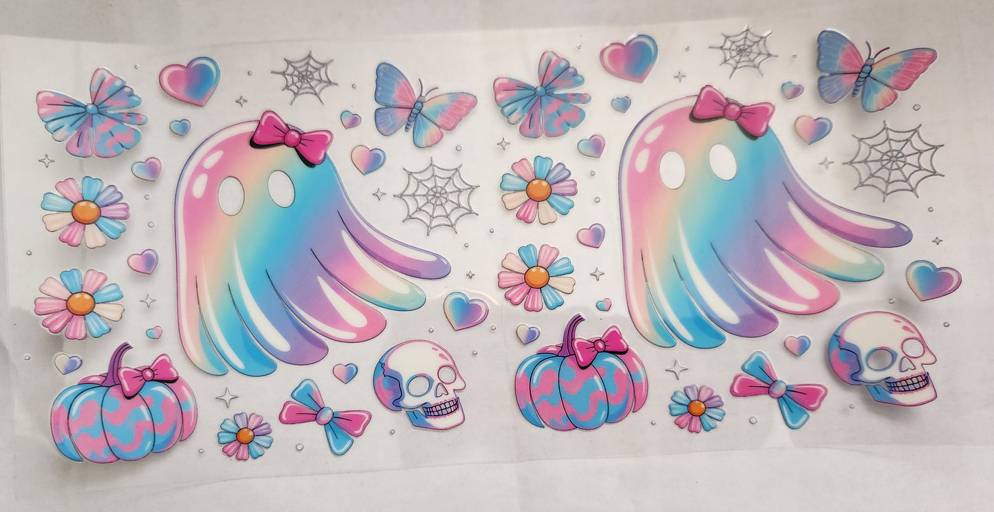 UVDTF Wrap Decal - Ghost Cuties