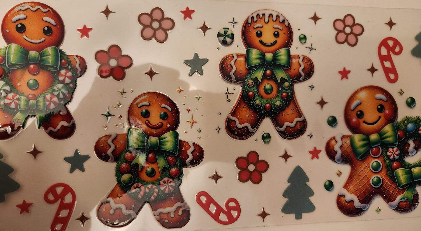 Cup Wrap- Gingerbread