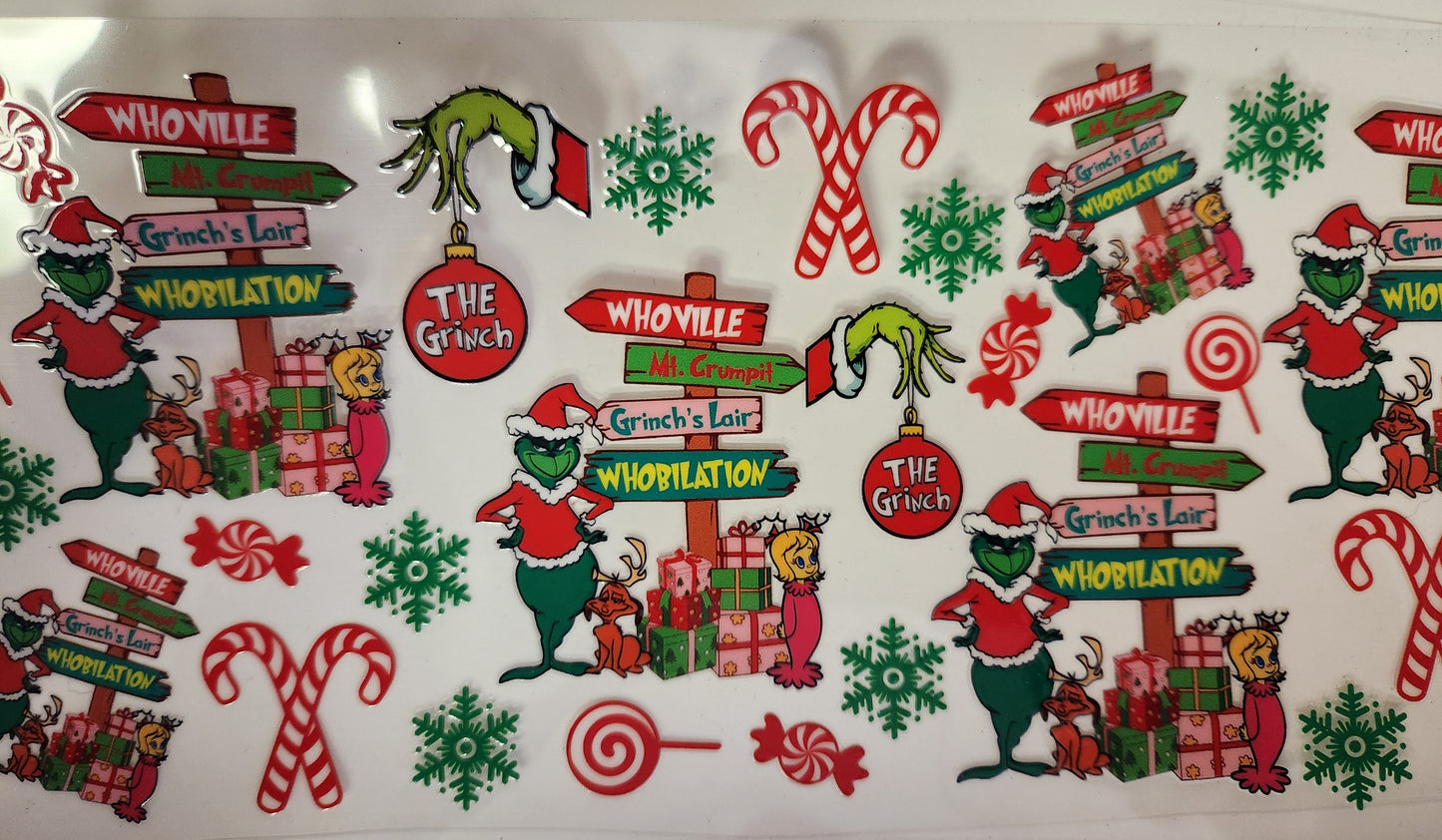 UVDTF 16ozCup- Green Man Whoville