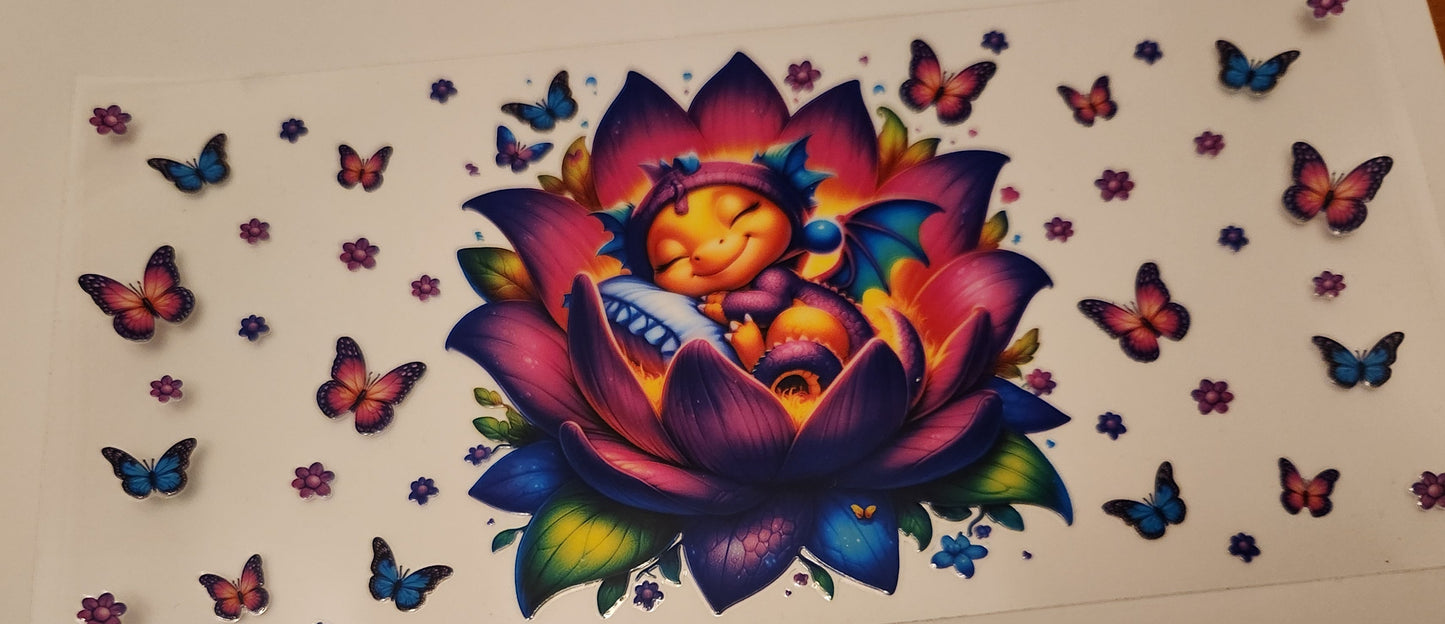 UVDTF Wrap 16oz- Sleeping Dragon