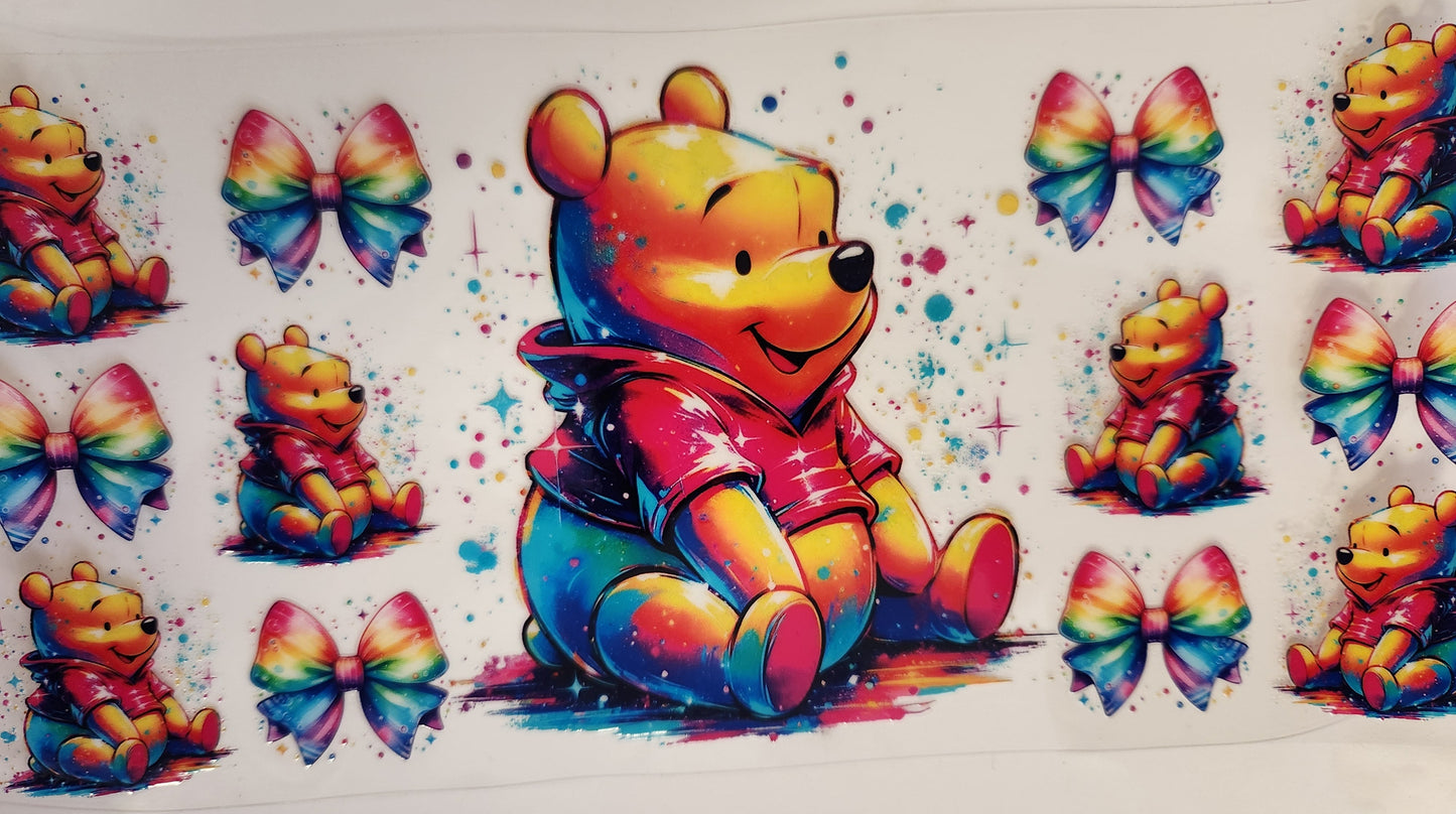 UVDTF 16oz Cup Wrap- Pooh