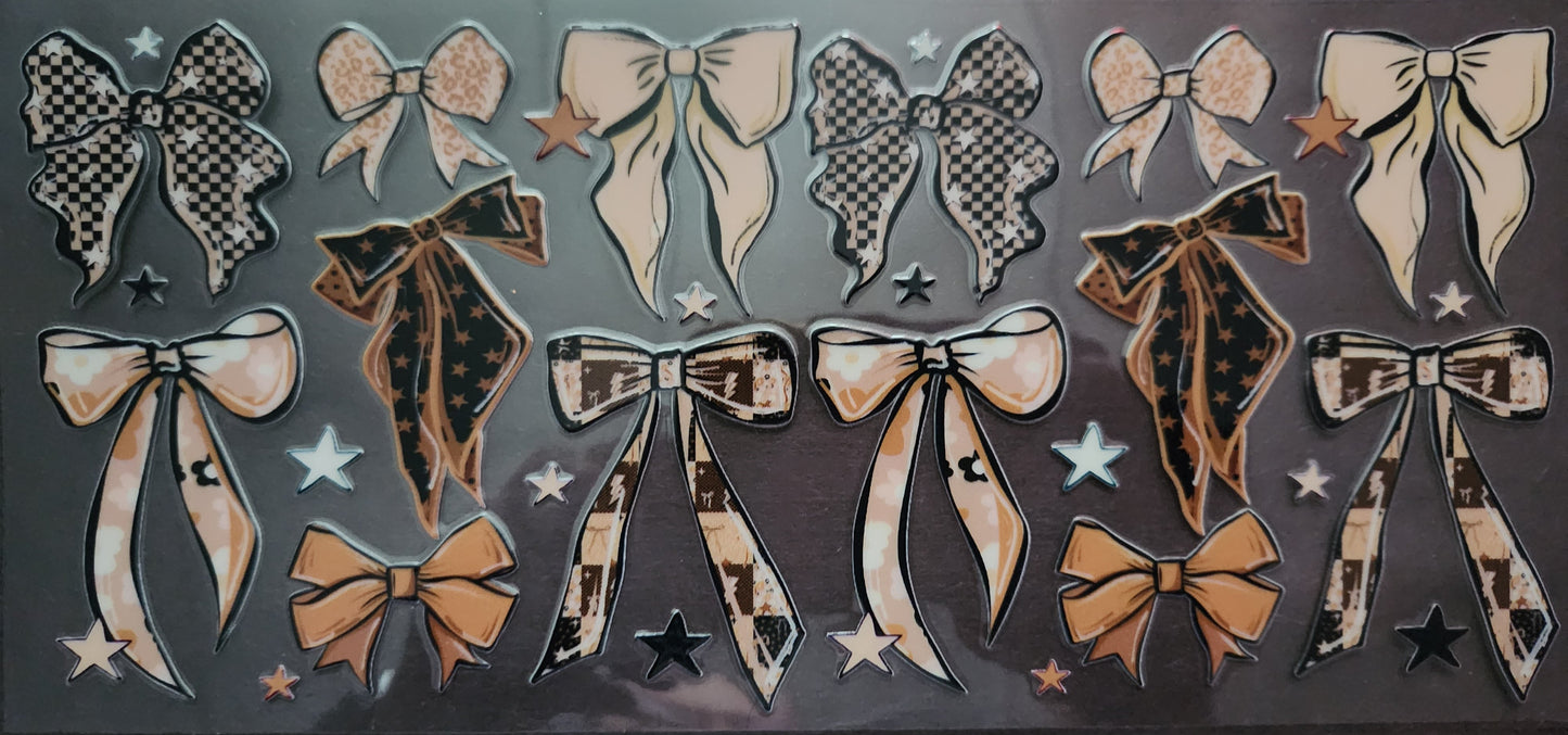 Cup Wrap- Bows