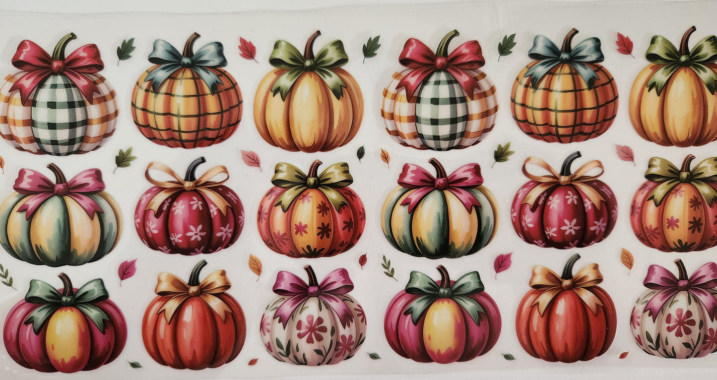 Cup Wrap- Pumpkins