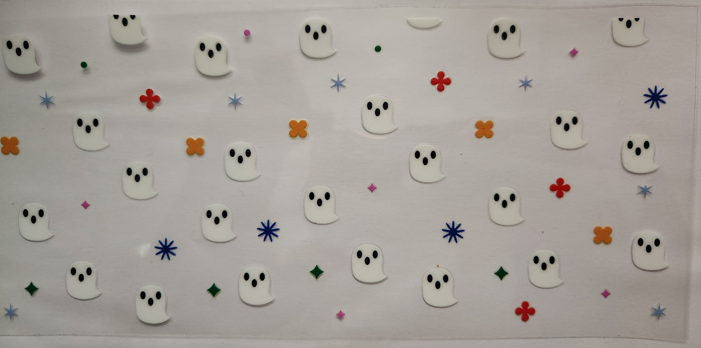 UVDTF Cup Wrap Ghosties