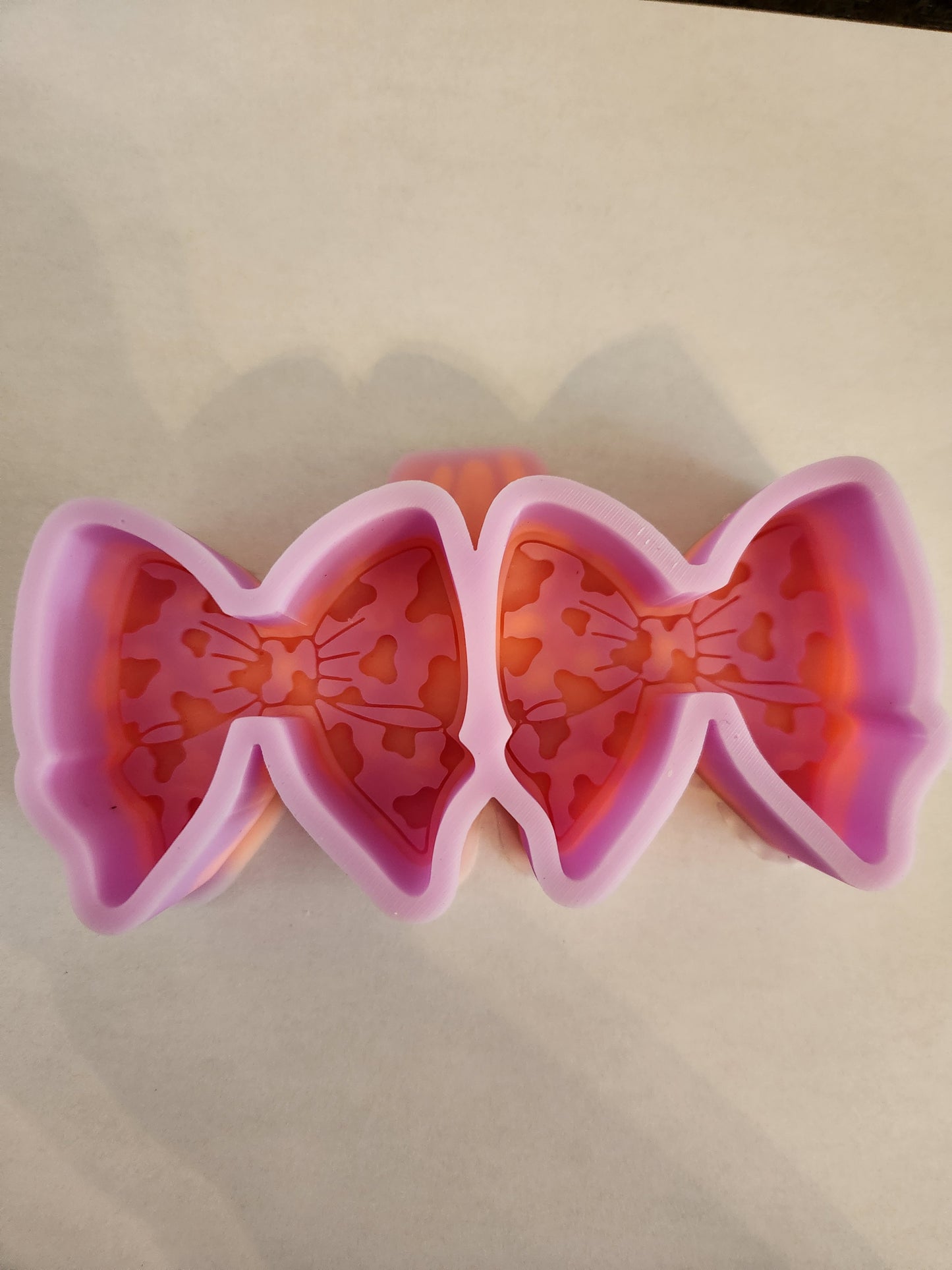 Custom Freshie- Cow Print Bow Vents