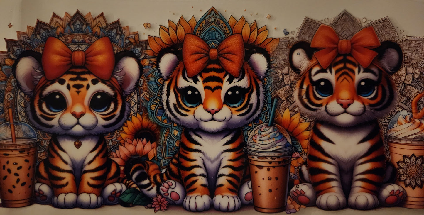 UVDTF 16oz Wrap- Tiger