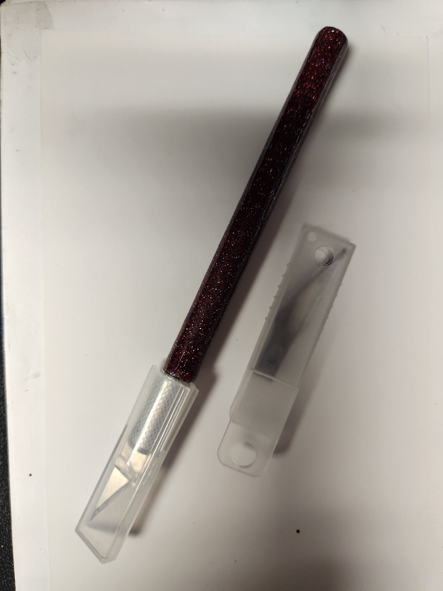 Glitter Exacto Knife